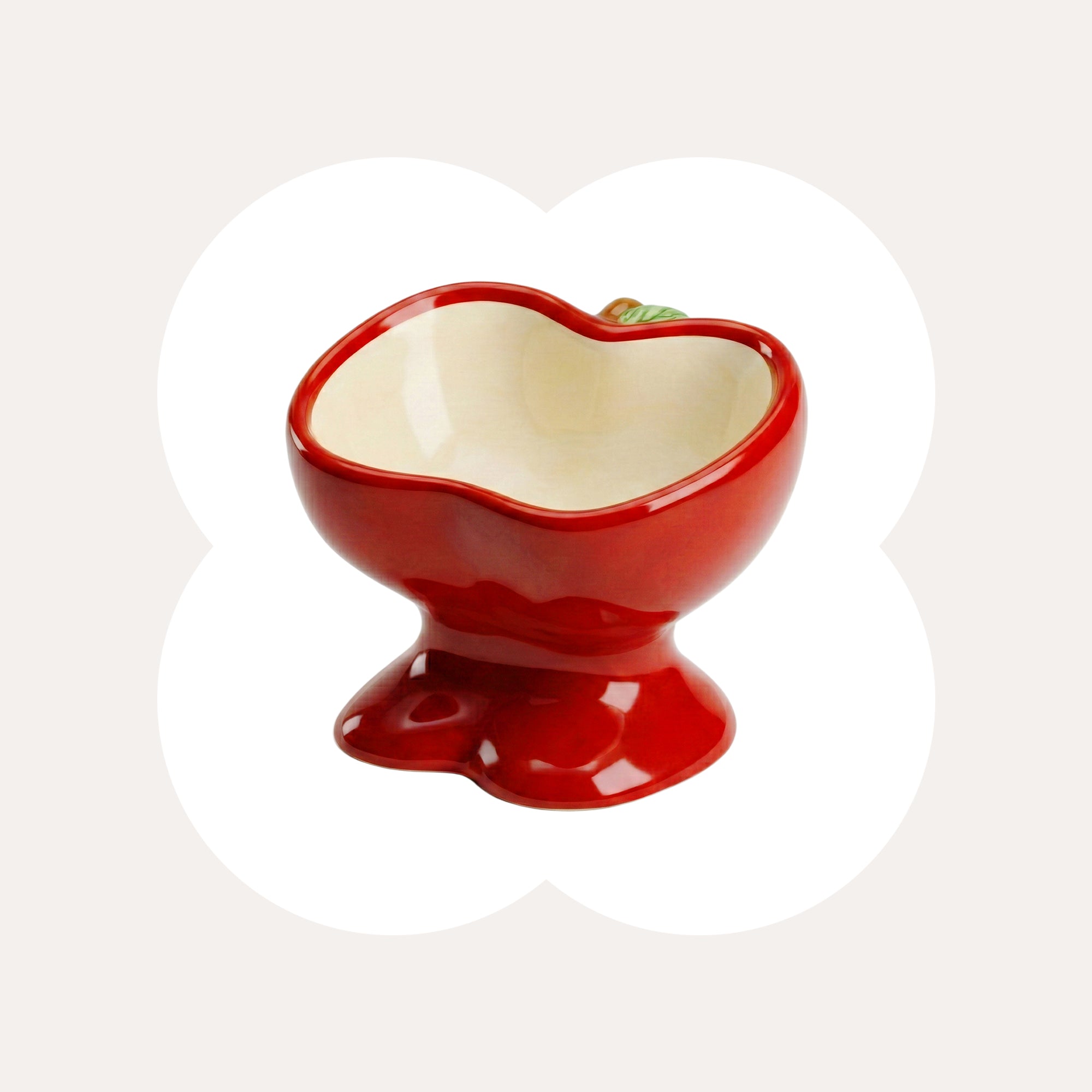 9oz Apple Bliss Elevated Cat Bowl